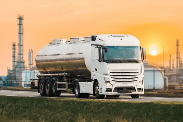 fuel-truck-on-highway-transporting-600nw-2466426549